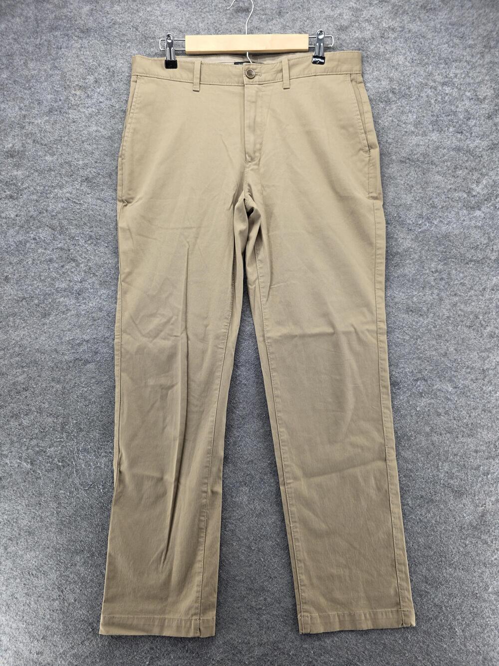 Banana Republic Pants Mens 32x32 Beige Chino Slim Martin-Fit Flat Front